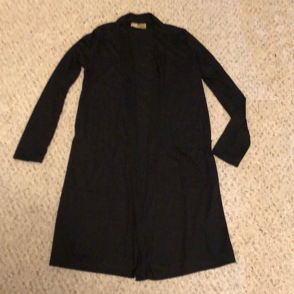 Long Black Cardigan